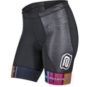 Bermuda Ciclismo Feminina ASW Active Preta Pink Bermuda Ciclismo Feminina ASW Active Preta Pink