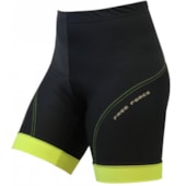 Bermuda Ciclismo Feminina Free Force Neo Needle Preta Amarela Bermuda Ciclismo Feminina Free Force Neo Needle Preta Amarela