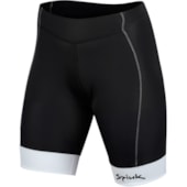 Bermuda Ciclismo Feminina Spiuk Anatomic Preta Branca Bermuda Ciclismo Feminina Spiuk Anatomic Preta Branca