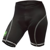 Bermuda Ciclismo Infantil Free Force Kids Preta Bermuda Ciclismo Infantil Free Force Kids Preta
