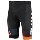 Bermuda Ciclismo Scott RC Pro 2016 Preta e Laranja Bermuda Ciclismo Scott RC Pro 2016 Preta e Laranja