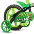Bicicleta Infantil Aro 12 Nathor Black Verde e Preta