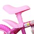 Bicicleta Infantil Aro 12 Nathor Flower com Cestinha Rosa
