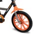 Bicicleta Infantil Aro 14 Nathor First Pro Preta e Laranja