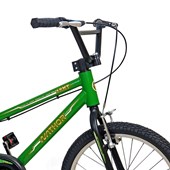 Bicicleta Infantil Aro 20 Nathor Army Verde