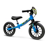 Bicicleta Infantil Equilíbrio Aro 12 Nathor Balance Azul