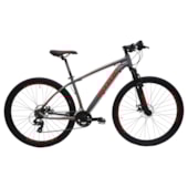 Bike Lotus Aluminium 21v Aro 29" 2020 Cinza e Vermelha Bike Lotus Aluminium 21v Aro 29" 2020 Cinza e Vermelha
