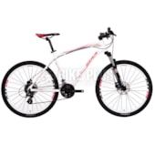 Bike Soul Ace Disc Aro 26" 2017 Branca e Vermelha Bike Soul Ace Disc Aro 26" 2017 Branca e Vermelha