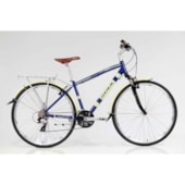 Bike Soul Copenhague Retrô Aro 700 2018 Azul e Bege Bike Soul Copenhague Retrô Aro 700 2018 Azul e Bege