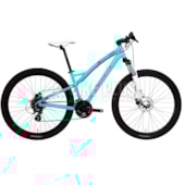 Bike Soul Flora Aro 27,5" 2017 Verde Rosa e Roxa Bike Soul Flora Aro 27,5" 2017 Verde Rosa e Roxa