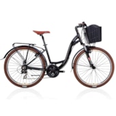 Bike Soul Flow One Aro 26" 2017 Preta Branca e Laranja Bike Soul Flow One Aro 26" 2017 Preta Branca e Laranja