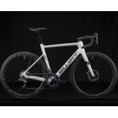 Bike Swift Carbon Racevox Disc Ultegra DI2 2021/22 Branca e Azul Bike Swift Carbon Racevox Disc Ultegra DI2 2021/22 Branca e Azul