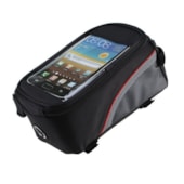 Bolsa de Quadro para Celular Preta Cinza e Vermelha Bolsa de Quadro para Celular Preta Cinza e Vermelha