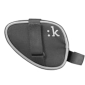 Bolsa de Selim Fizik Média com Tiras Preta Bolsa de Selim Fizik Média com Tiras Preta