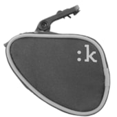 Bolsa de Selim Fizik Pequena com Clip System Preta Bolsa de Selim Fizik Pequena com Clip System Preta