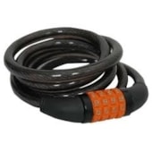 Cadeado Para Bike MAX TRAVA Grande com Segredo Preto Cadeado Para Bike MAX TRAVA Grande com Segredo Preto