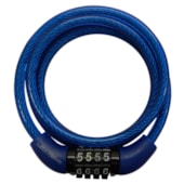 Cadeado Para Bike MAX TRAVA Pequeno com Segredo Azul Cadeado Para Bike MAX TRAVA Pequeno com Segredo Azul