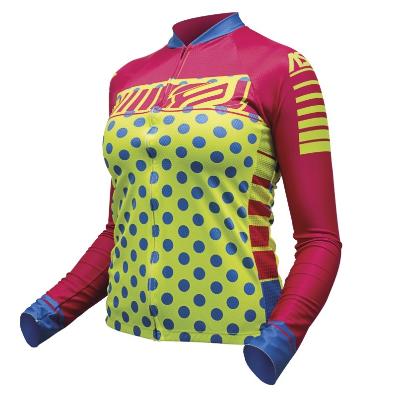 camisa ciclismo asw feminina