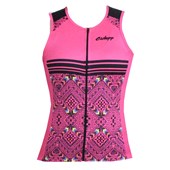Camisa Ciclismo Feminina Ciclopp Tribus Rosa