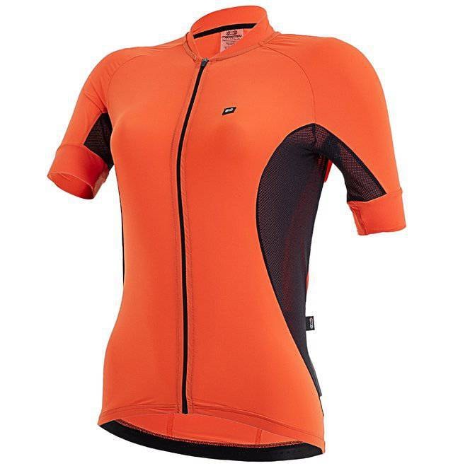 camisa bike laranja