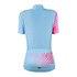 Camisa Ciclismo Feminina Mauro Ribeiro Link Azul e Rosa