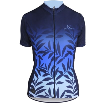 Camisa Ciclismo Feminina Mauro Ribeiro Nature Azul