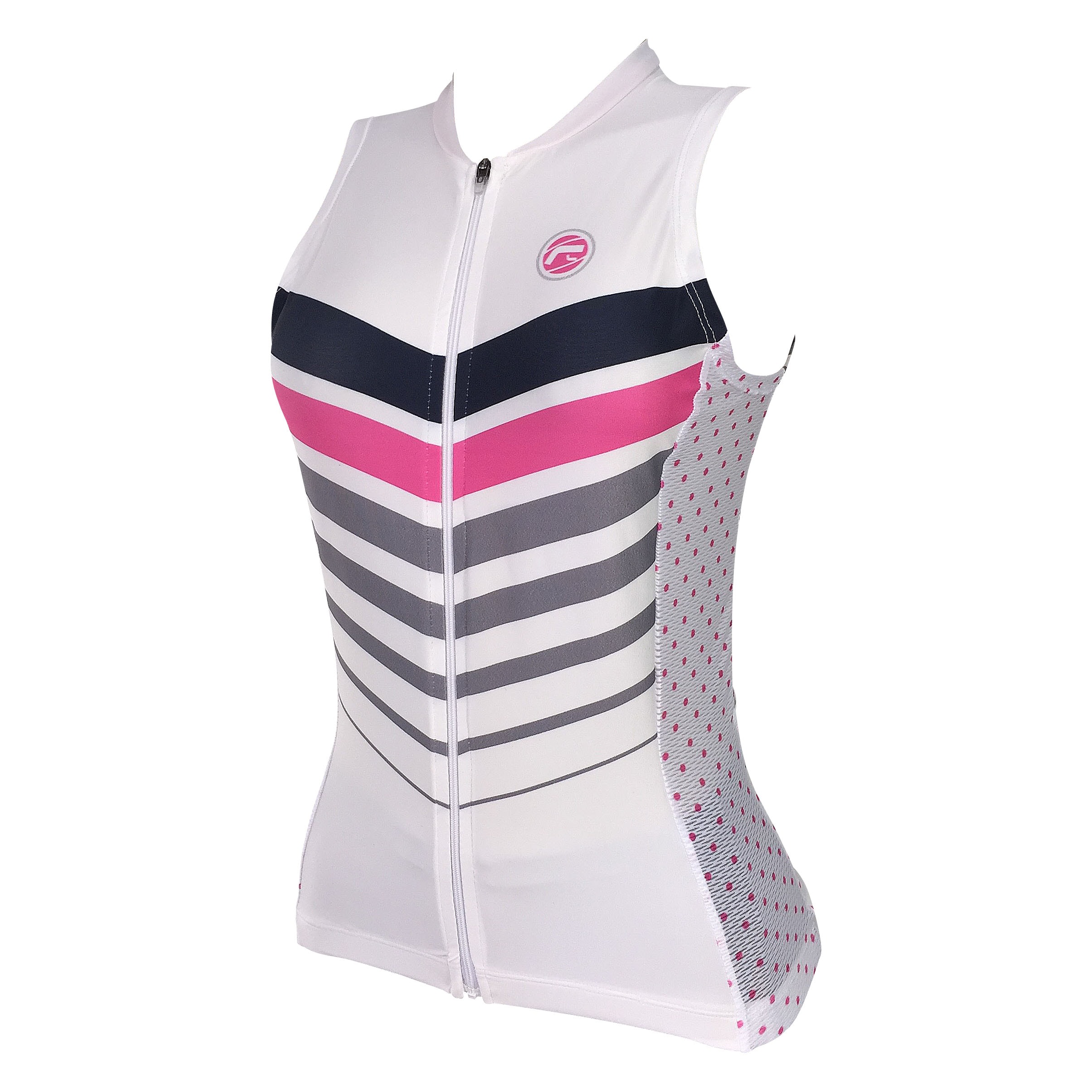 camisa ciclismo feminina branca
