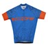Camisa Ciclismo Infantil High One Piccolo Azul e laranja