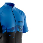 Camisa Ciclismo Refactor Inception Preta e Azul