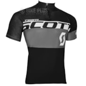 Camisa Ciclismo Scott RC Team 2016 Preta Cinza Camisa Ciclismo Scott RC Team 2016 Preta Cinza