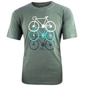 Camiseta Marcio May Verde Bicicletas