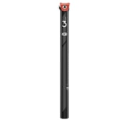 Canote Selim Crank Brothers Cobalt 3 Preto/vermelho Aluminio 7075 400mm - Recuo 0mm Canote Selim Crank Brothers Cobalt 3 Preto/vermelho Aluminio 7075 400mm - Recuo 0mm