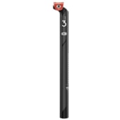 Canote Selim Crank Brothers Cobalt 3 Preto/vermelho Aluminio 7075 400mm - Recuo 20mm Canote Selim Crank Brothers Cobalt 3 Preto/vermelho Aluminio 7075 400mm - Recuo 20mm
