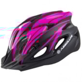 Capacete Bike Absolute WT012 Preto e Rosa Capacete Bike Absolute WT012 Preto e Rosa
