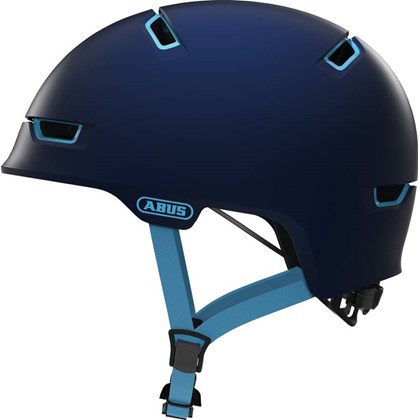 Capacete Bike Abus Scraper 3.0 Ace Azul Ultra Fosco