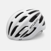Capacete Bike Giro Foray Branco Fosco e Prata Capacete Bike Giro Foray Branco Fosco e Prata