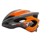 Capacete Bike High One Volcano Cinza e Laranja Capacete Bike High One Volcano Cinza e Laranja