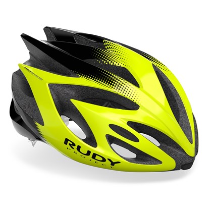 Capacete Bike Rudy Project Rush Amarelo Neon