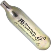 Cartucho de CO2 Genuine Innovations 16g - sem rosca (3 unidades) Cartucho de CO2 Genuine Innovations 16g - sem rosca (3 unidades)