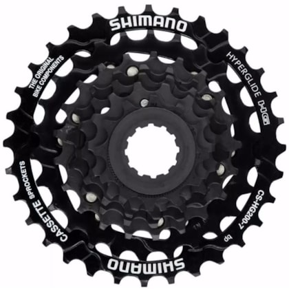 Cassete Shimano CS-HG200 7v 12-32 Dentes MTB - Bike Plus