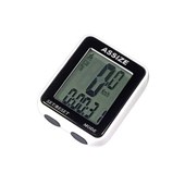 Ciclocomputador Assize AS822 8 Funções Com Fio Branco Ciclocomputador Assize AS822 8 Funções Com Fio Branco