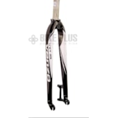 Garfo Venzo VXT Rígido para Bike aro 29 Preto Branco Garfo Venzo VXT Rígido para Bike aro 29 Preto Branco