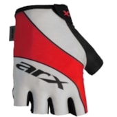 Luva Bike ARX Basic Branca Vermelha Luva Bike ARX Basic Branca Vermelha