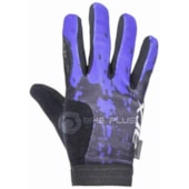 Luva Bike ARX Deluxe Preta Roxa Luva Bike ARX Deluxe Preta Roxa