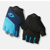 Luva Bike Giro Bravo Gel Preta e Azul Luva Bike Giro Bravo Gel Preta e Azul