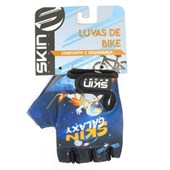 Luva Bike Infantil Skin Sport Azul