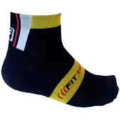Meia Ciclismo Free Force Supreme Amarela Meia Ciclismo Free Force Supreme Amarela