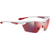 Óculos Ciclismo Rudy Project Stratoflay Branco Vermelho Óculos Ciclismo Rudy Project Stratoflay Branco Vermelho