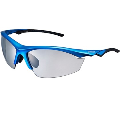 Óculos Ciclismo Shimano CE-EQX2-PH Azul Metálico