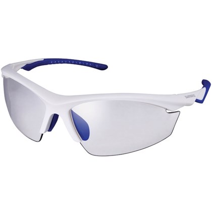 Óculos Ciclismo Shimano CE-EQX2-PH Branco Azul
